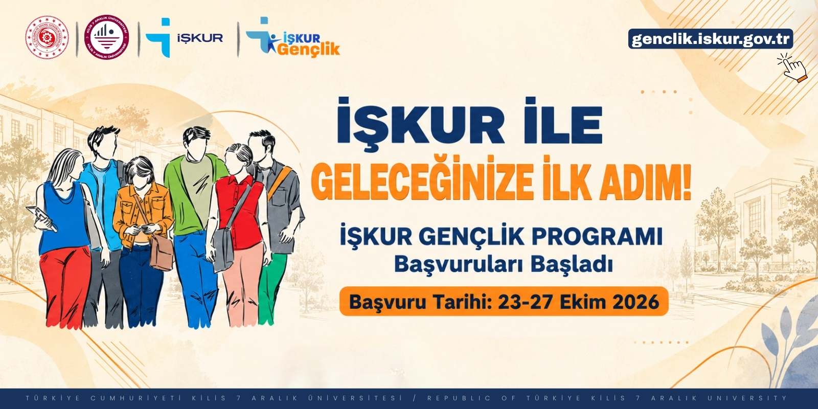 İŞKUR GENÇLİK PROGRAMI BAŞVURULARI BAŞLADI